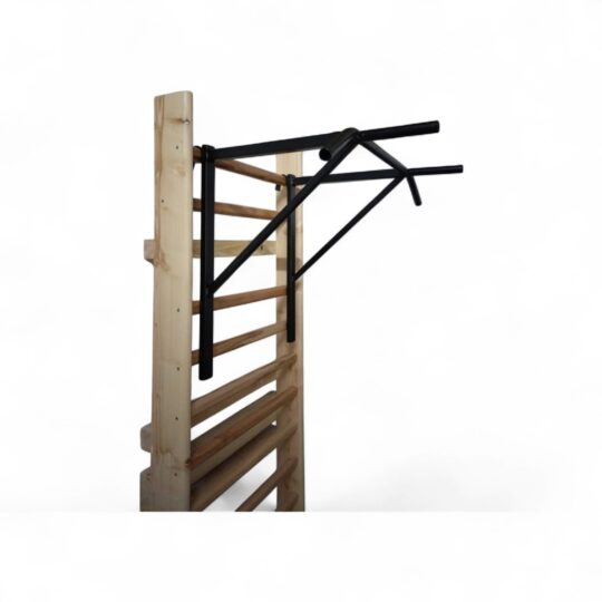 bara tractiuni si flotari asezata pe spalier