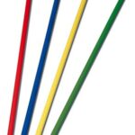 baston de gimnastica din PVC, diverse culori