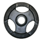 disc haltere 51mm cauciucat, culoarea neagra