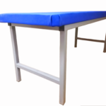 pat masaj PRO-Therapy, tetera fixa cu tapiterie albastra, picioare demontabile