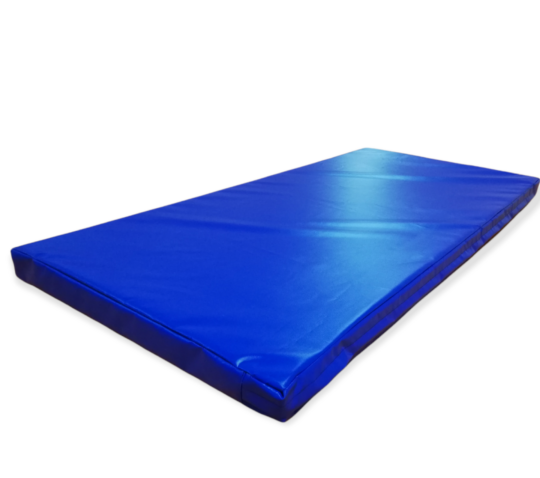 saltea gimnastica husa PVC albastra