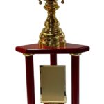 Trofeu TR3 cu placheta
