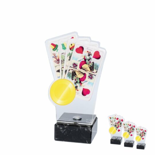 Placheta AC615 cu carti de joc