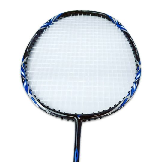 Racheta badminton SALTA design negru cu albastru