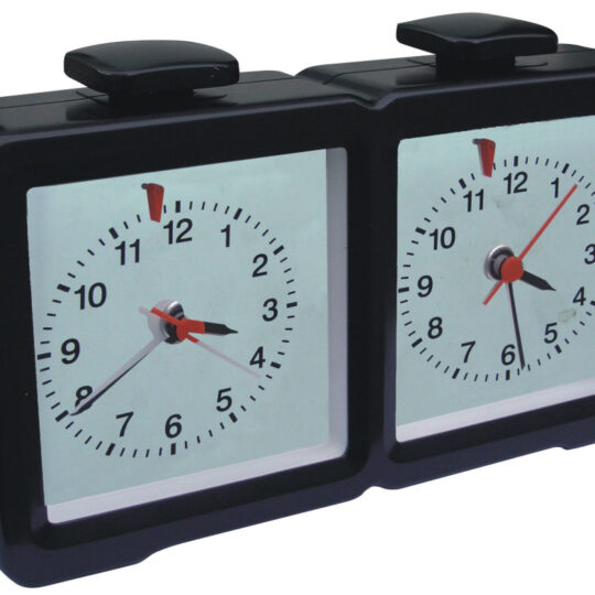 Cronometru analog pentru sah carcasa neagra