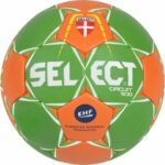 minge grea pentru handbal Select Circuit verde si portocaliu