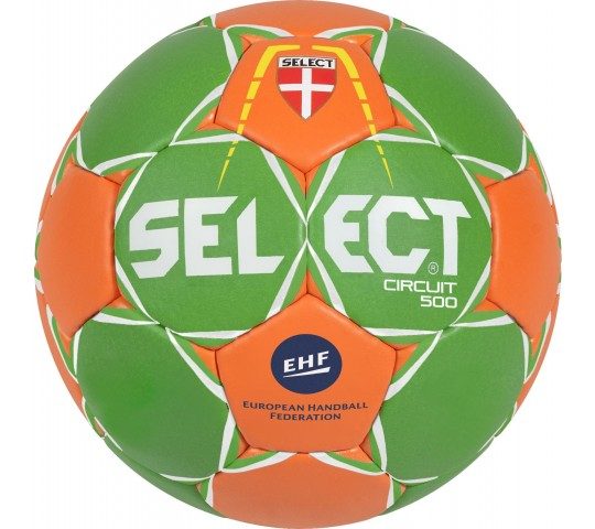 minge grea pentru handbal Select Circuit verde si portocaliu