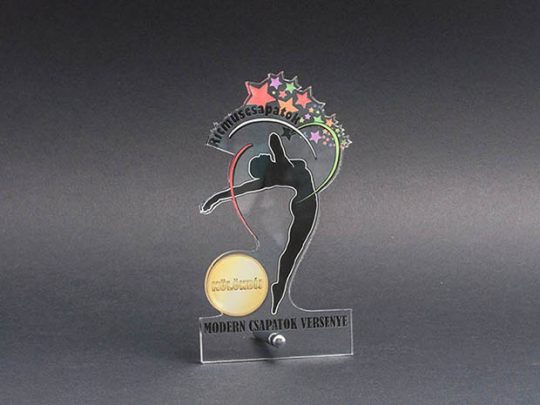 placheta design personalizat cu suport metalic