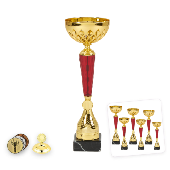 Cupa pro44326 design auriu cu rosu