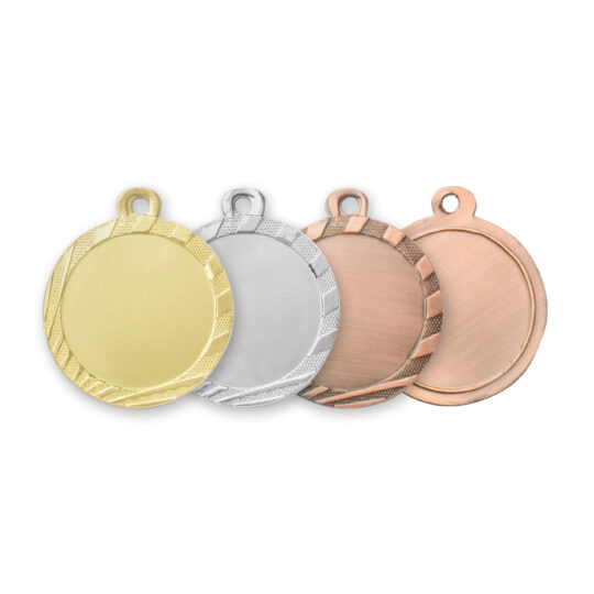 Medalia E308 in versiunile aur, argint, bronz