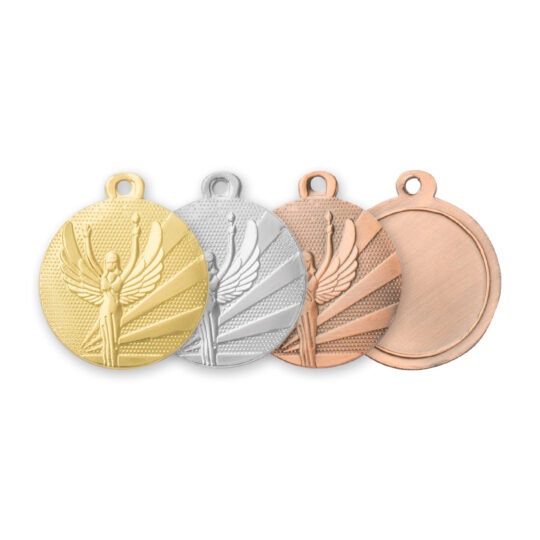 Medalia E309 in versiunile aur, argint, bronz