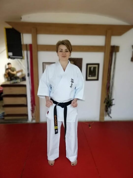 karate-gi ENSO imbracat de adult