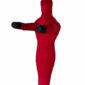manechin lupte 1 picior PTP culoarea rosie