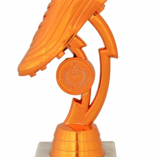 Figurina F012 gheata de fotbal bronz
