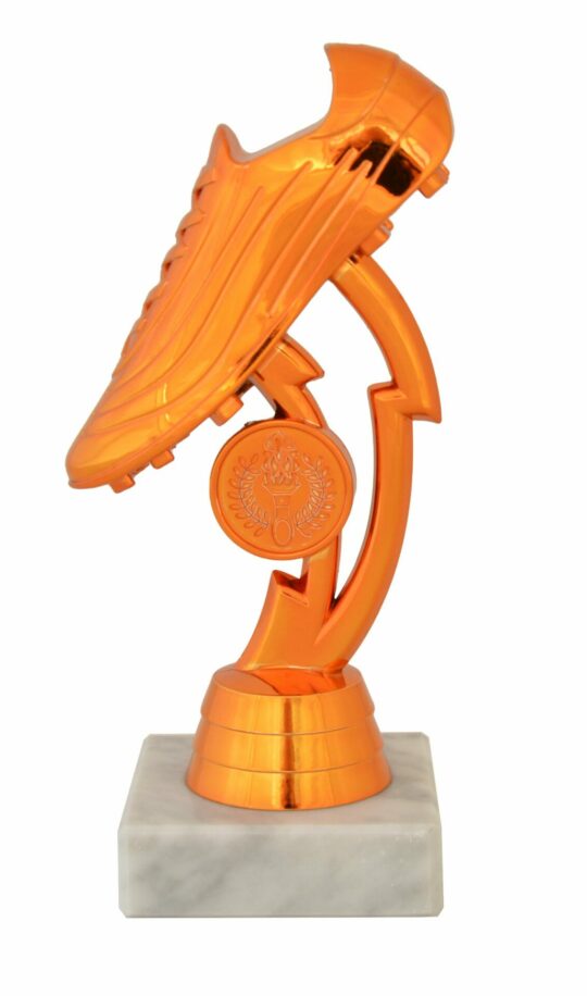 Figurina F012 gheata de fotbal bronz