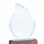 Placheta cristal design picatura CR512