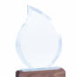 Placheta cristal design picatura CR512