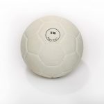 Bila aruncari de sala 5kg culoarea alba