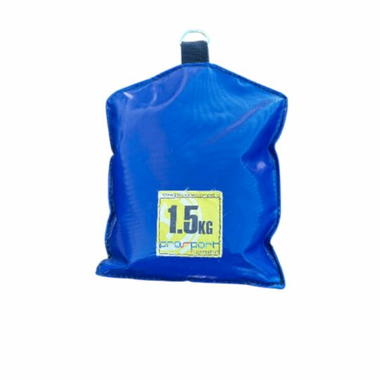 saculet cu nisip 1,5kg culoarea albastra