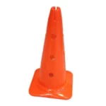 jalon conic deschis sus culoarea rosie